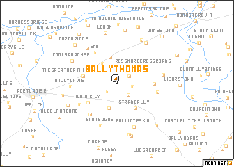 map of Ballythomas