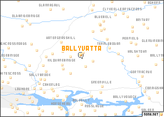 map of Ballyvatta