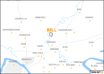 map of Ball