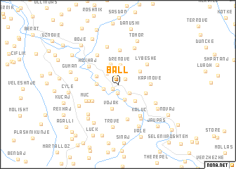 map of Ball