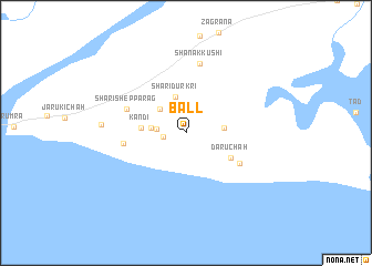 map of Ball