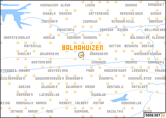 map of Balmahuizen