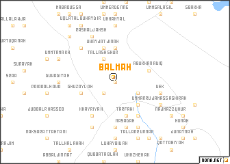 map of Balmah