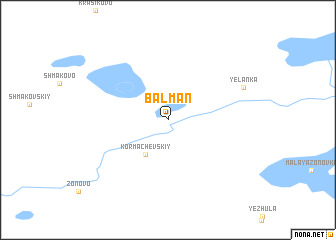 map of Balman