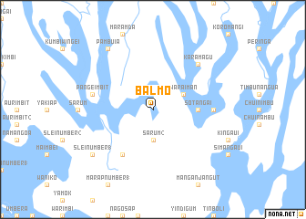 map of Balmo