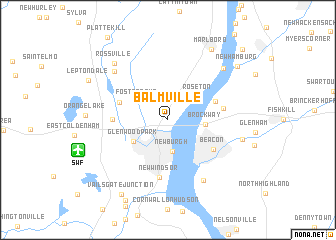 map of Balmville