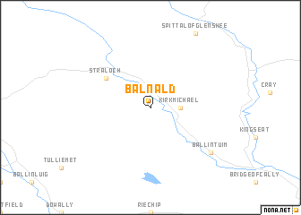 map of Balnald