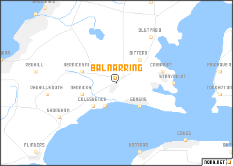 map of Balnarring