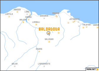 map of Baloadoda