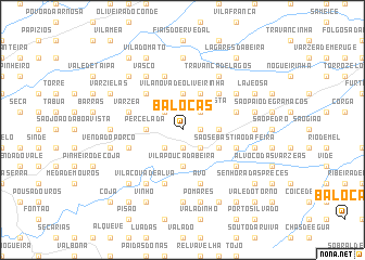 map of Balocas