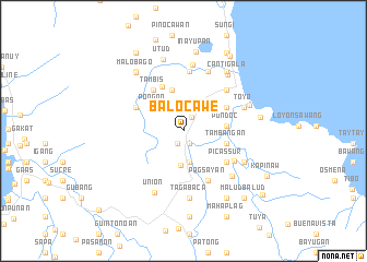 map of Balocawe