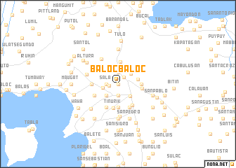 map of Balocbaloc