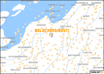 map of Balochān di Basti