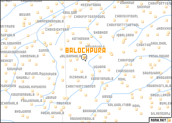 map of Balochpura