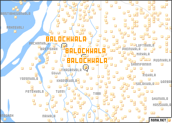 map of Balochwāla