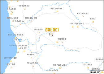 map of Baloci