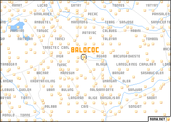 map of Balococ