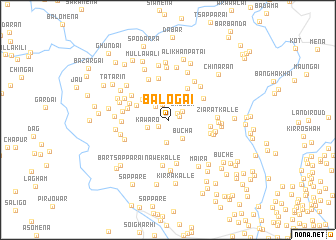 map of Balogai