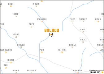 map of Balogo