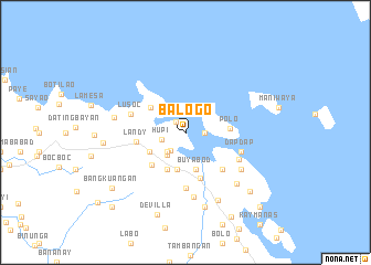 map of Balogo