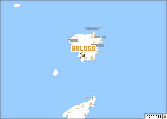 map of Balogo