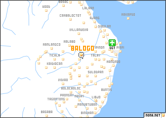 map of Balogo