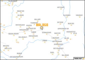 map of Balogo