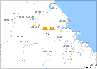 map of Balogo