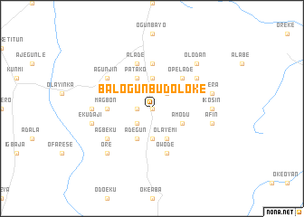 map of Balogun Budoloke