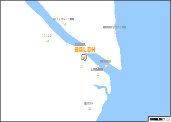 map of Baloh