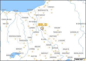 map of Balo-i