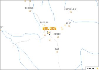 map of Baloke