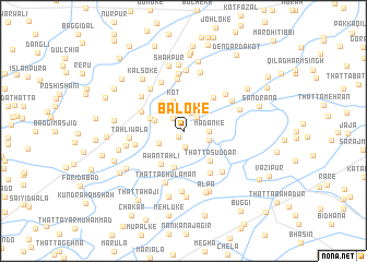 map of Baloke