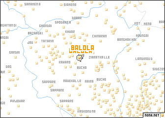 map of Balola