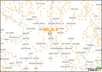 map of Balola