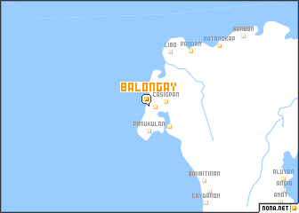 map of Balongay