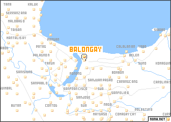 map of Balongay