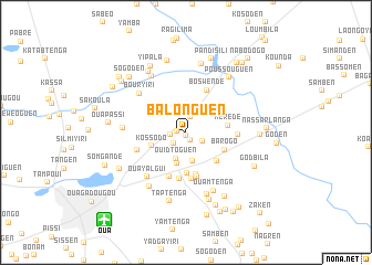 map of Balonguen