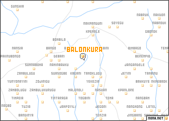 map of Balonkura