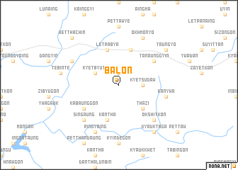 map of Balon