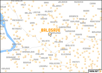 map of Balosave