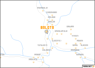 map of Balota