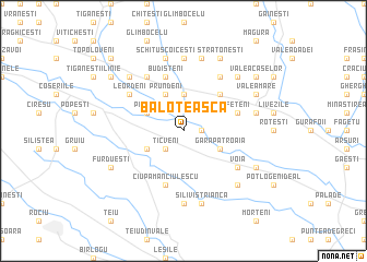 map of Baloteasca