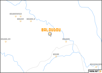 map of Baloudou