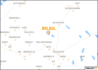 map of Baloul