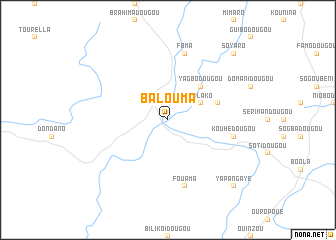 map of Balouma