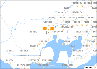 map of Balow