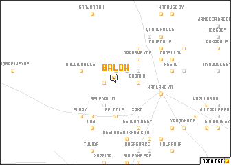 map of Balow