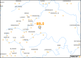 map of Balo