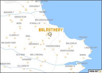 map of Balrothery